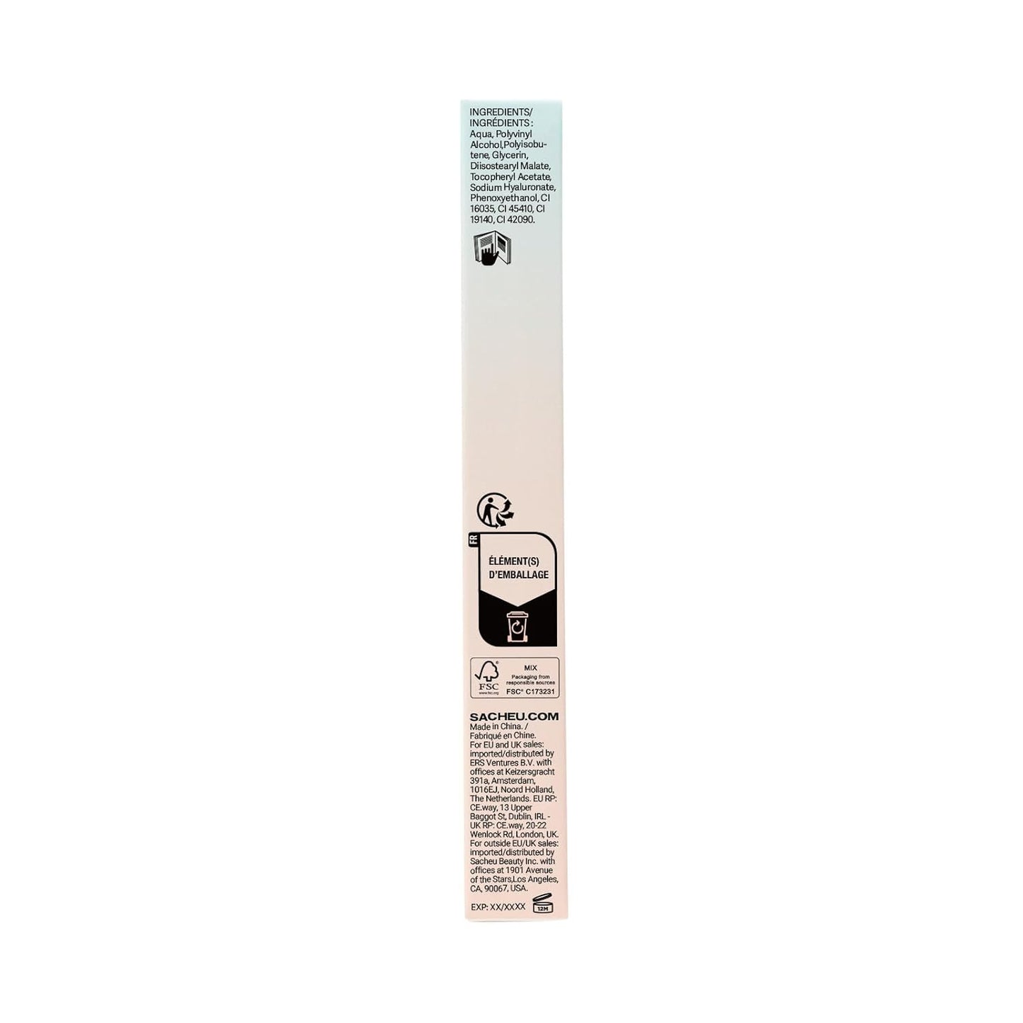 Lip Liner STAY-N Peel off Lip Stain — Long Lasting Matte Lip Tattoo Transfer Proof Lipstain Infused with Hyaluronic Acid & Vitamin E for All Skin Types — Vegan & Cruelty-Free, P-Inked