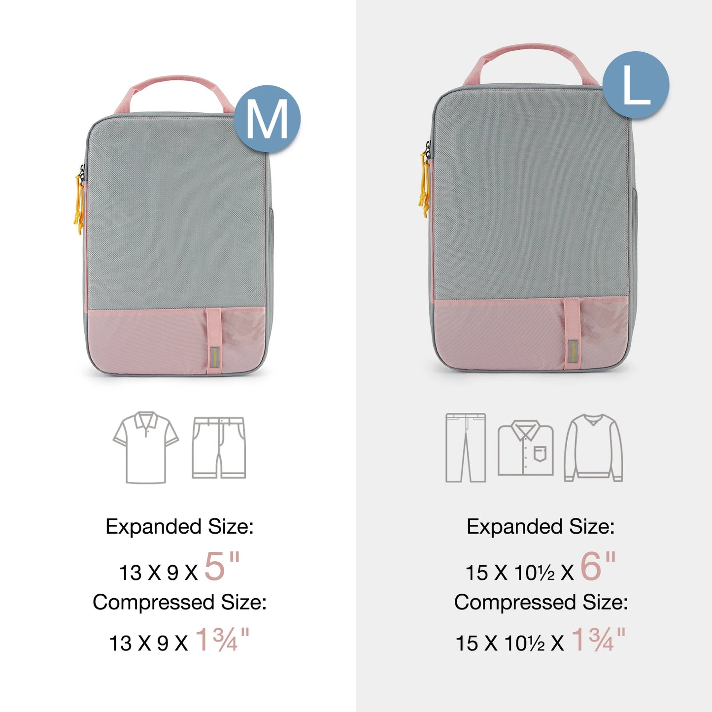 Packing Cubes Compression Storage Bag Travel Lightweight Suitcase Organizer Accessories Luggage Organizer Travel Bag
