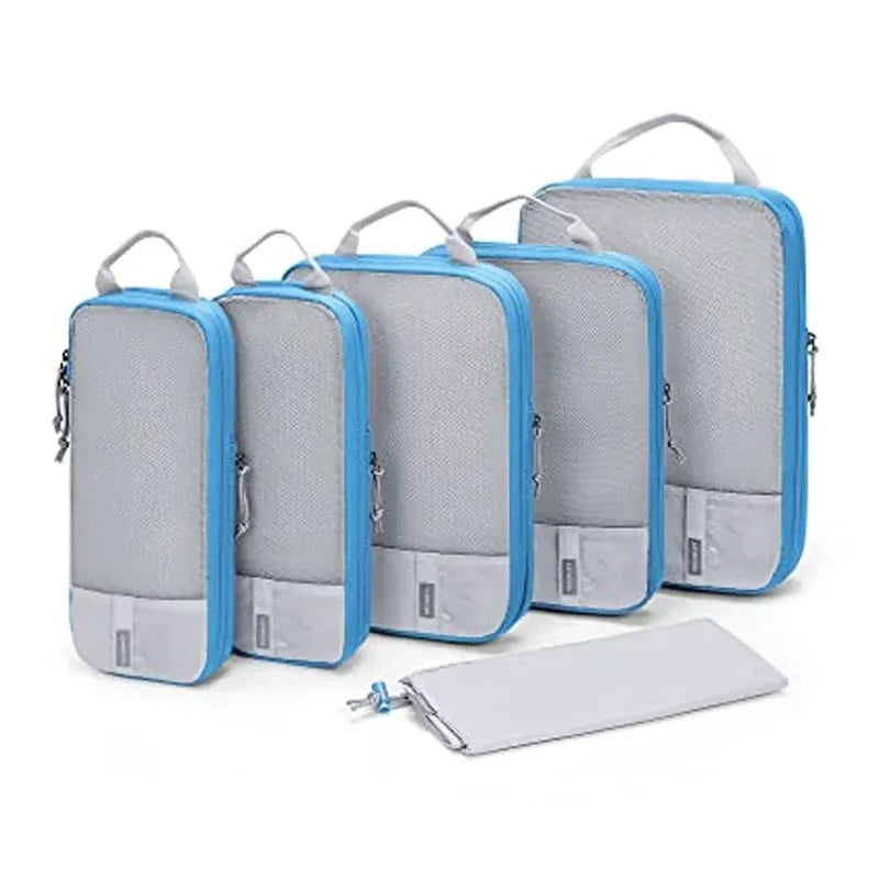 Packing Cubes Compression Storage Bag Travel Lightweight Suitcase Organizer Accessories Luggage Organizer Travel Bag