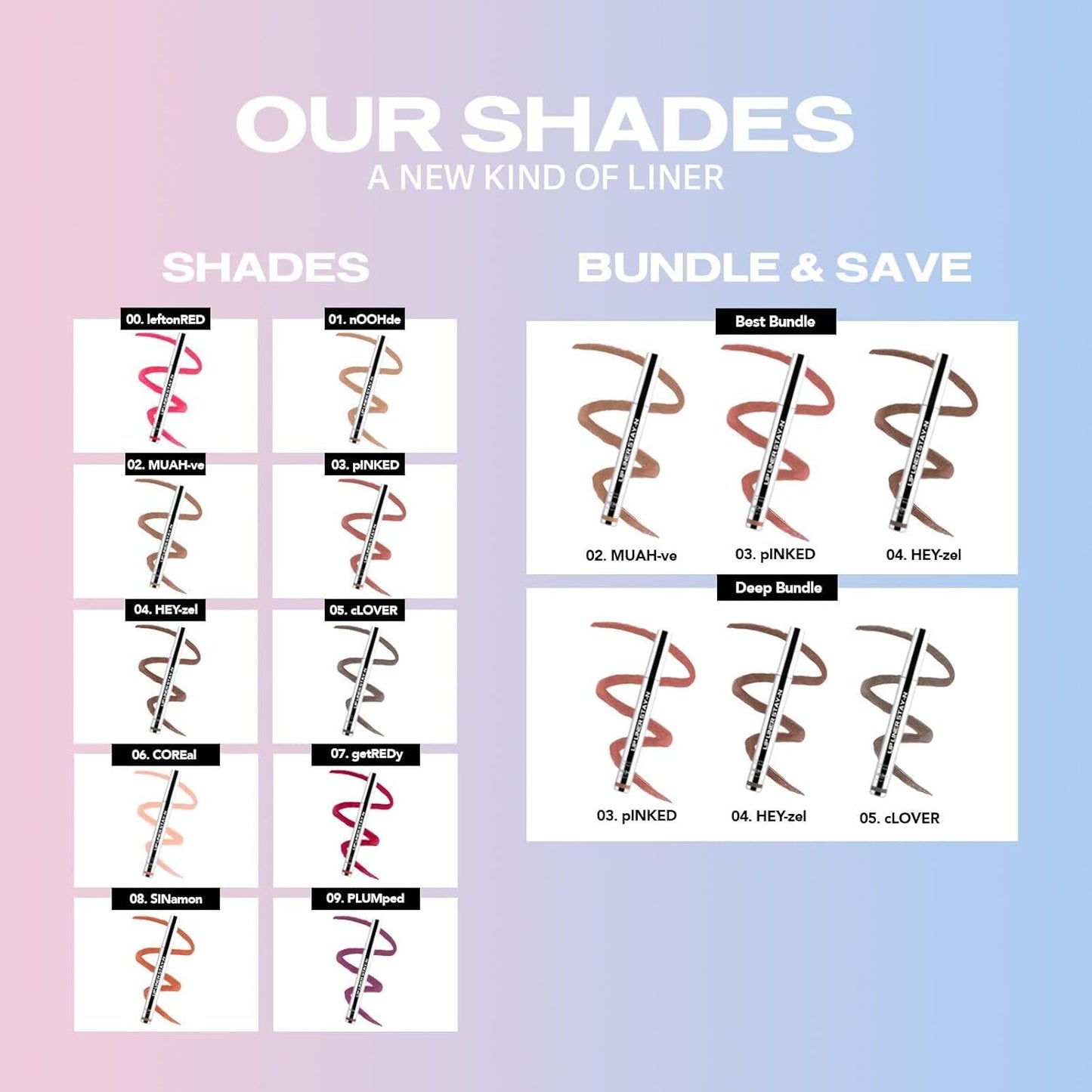 Lip Liner STAY-N Peel off Lip Stain — Long Lasting Matte Lip Tattoo Transfer Proof Lipstain Infused with Hyaluronic Acid & Vitamin E for All Skin Types — Vegan & Cruelty-Free, P-Inked