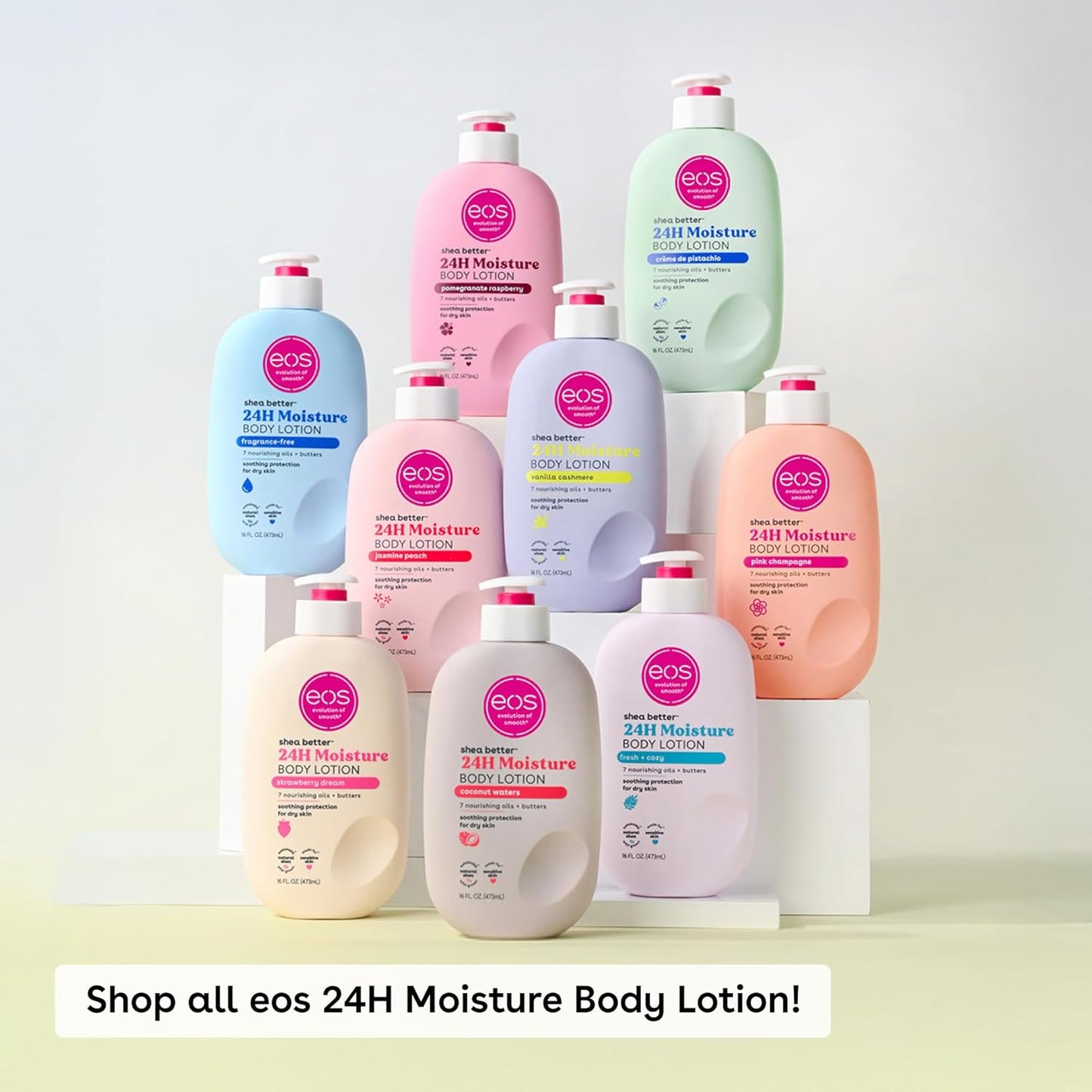 Shea Better Body Lotion Vanilla Cashmere, 24-Hour Moisture Skin Care, Lightweight & Non-Greasy, Natural Shea, Vegan, Vanilla Body Lotion, 16 Fl Oz