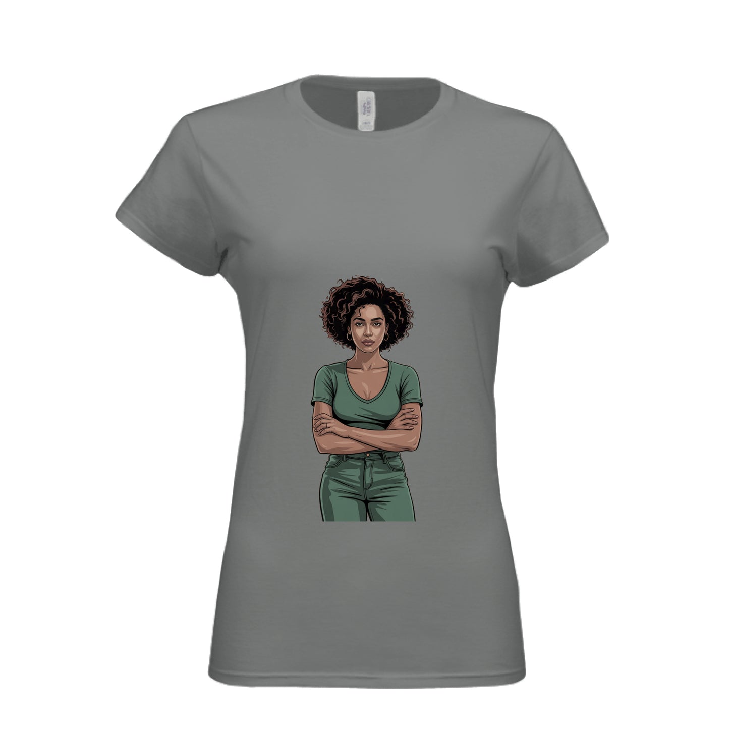 Graphite Heather - FRONT