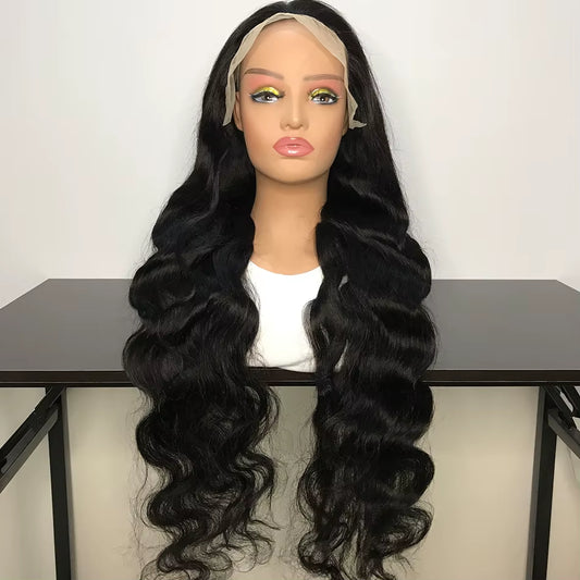 30 40 46 Inch Body Wave 13X6 Hd Lace Frontal Wig Human Hair 360 Brazilian Pre Plucked Lace Wigs for Women 13X4 Lace Front Wigs