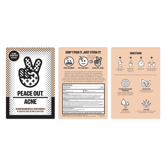 Acne Healing Dots Helps Clear Blemishes Overnight, Fast Acting Hydrocolloid Pimple Patches for Breakouts with Salicylic Acid, Retinol and Aloe Vera, Award Winning Skincare Solution 60 Count