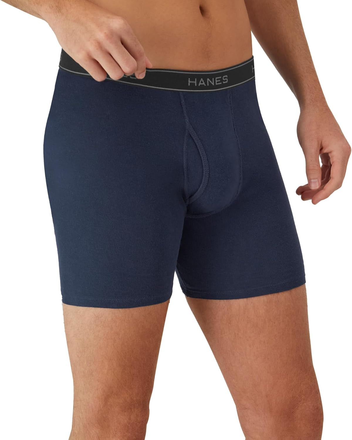 Men'S Boxer Briefs, Cool Dri Moisture-Wicking Underwear, Cotton No-Ride-Up for Men, Multi-Packs