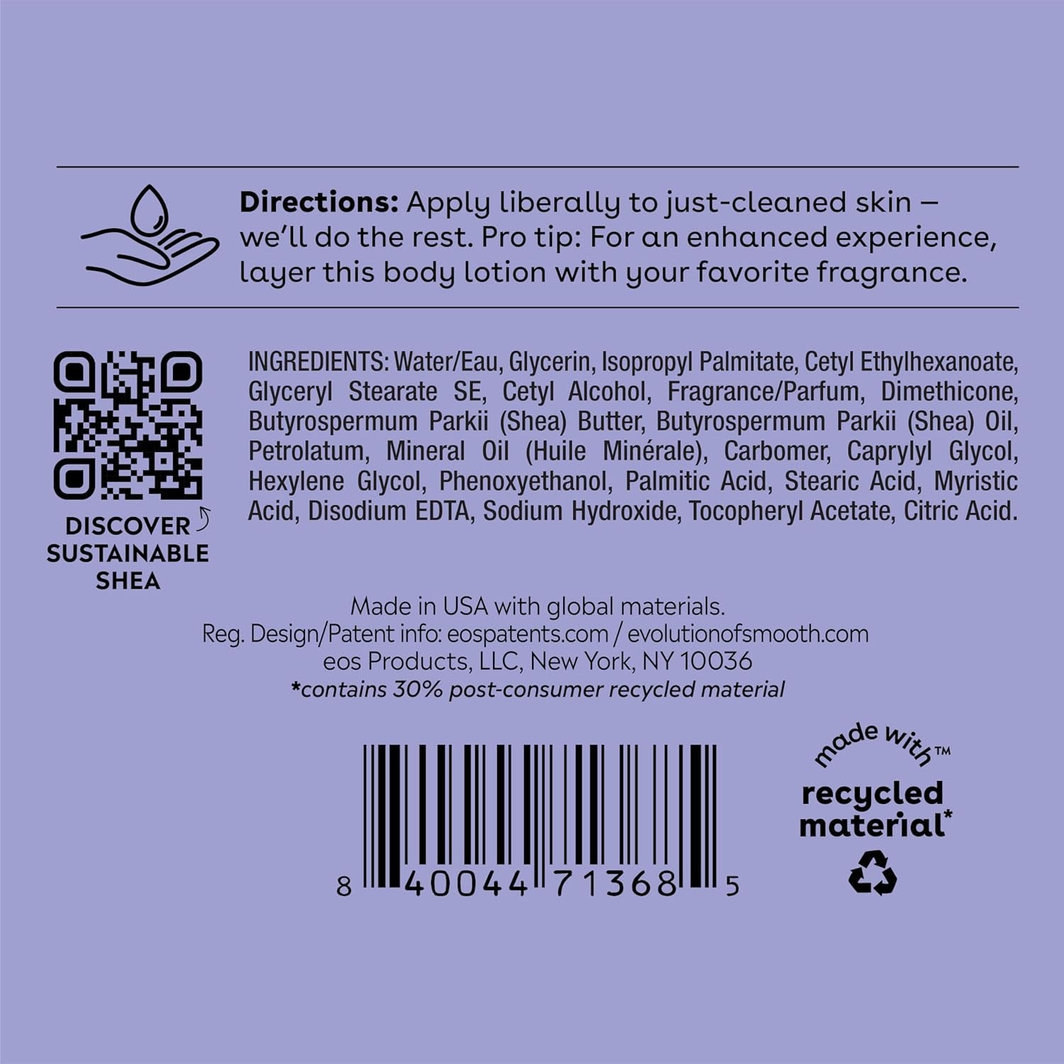 Shea Better Body Lotion Vanilla Cashmere, 24-Hour Moisture Skin Care, Lightweight & Non-Greasy, Natural Shea, Vegan, Vanilla Body Lotion, 16 Fl Oz