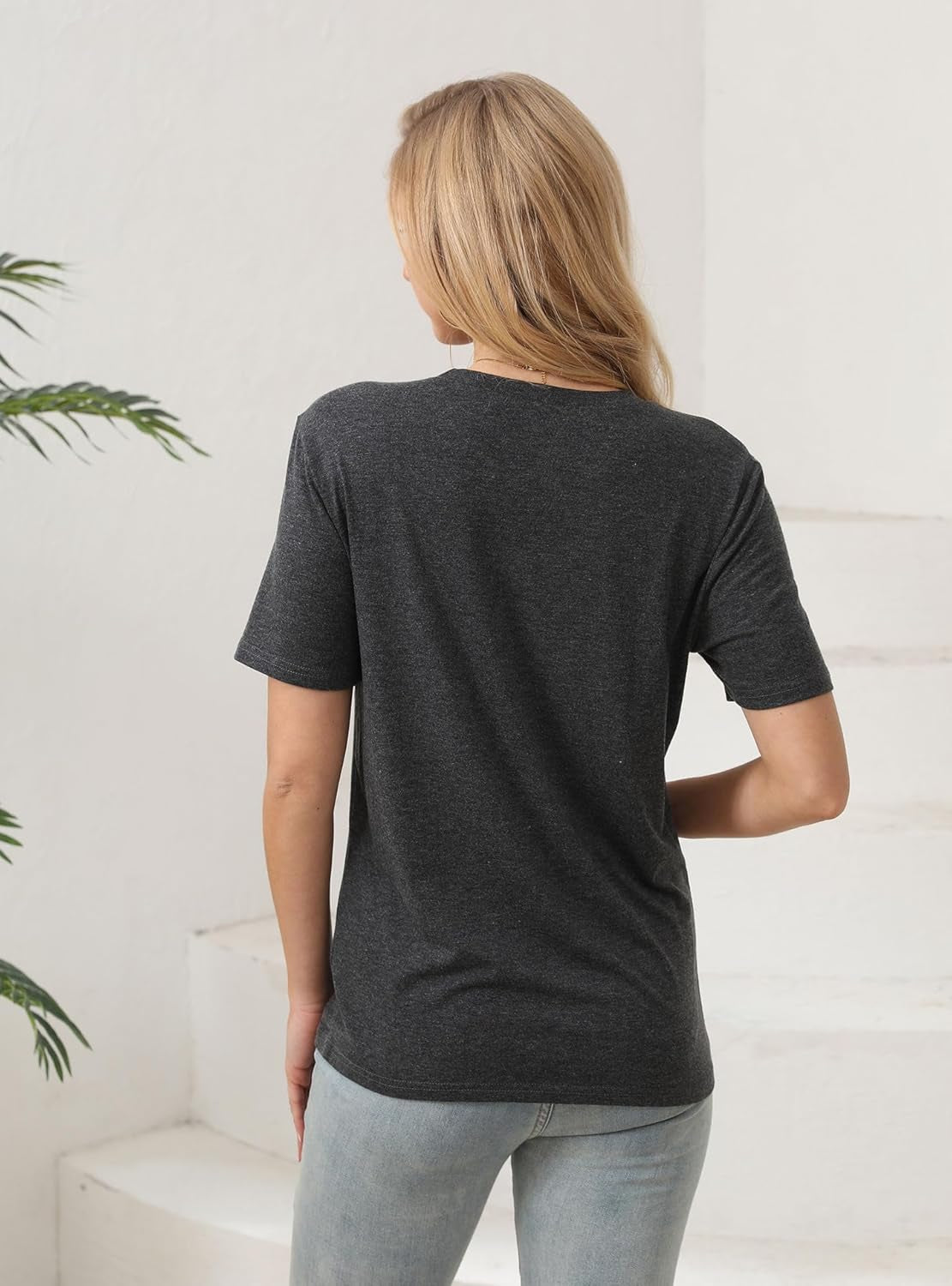 Womens Graphic Tees Casual Summer Short Sleeve Vintage T Shirts Tops