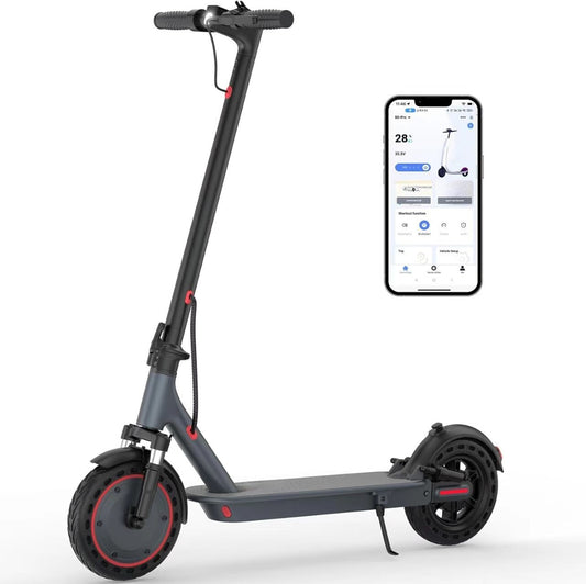 AOVOPRO 10" 500W E Scooter for Adults Foldable Scooter Double Shock Absorption