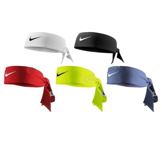 NEW Nike Dri-Fit Head Tie 2.0 Womens Headband Tennis Basketball Embroidered