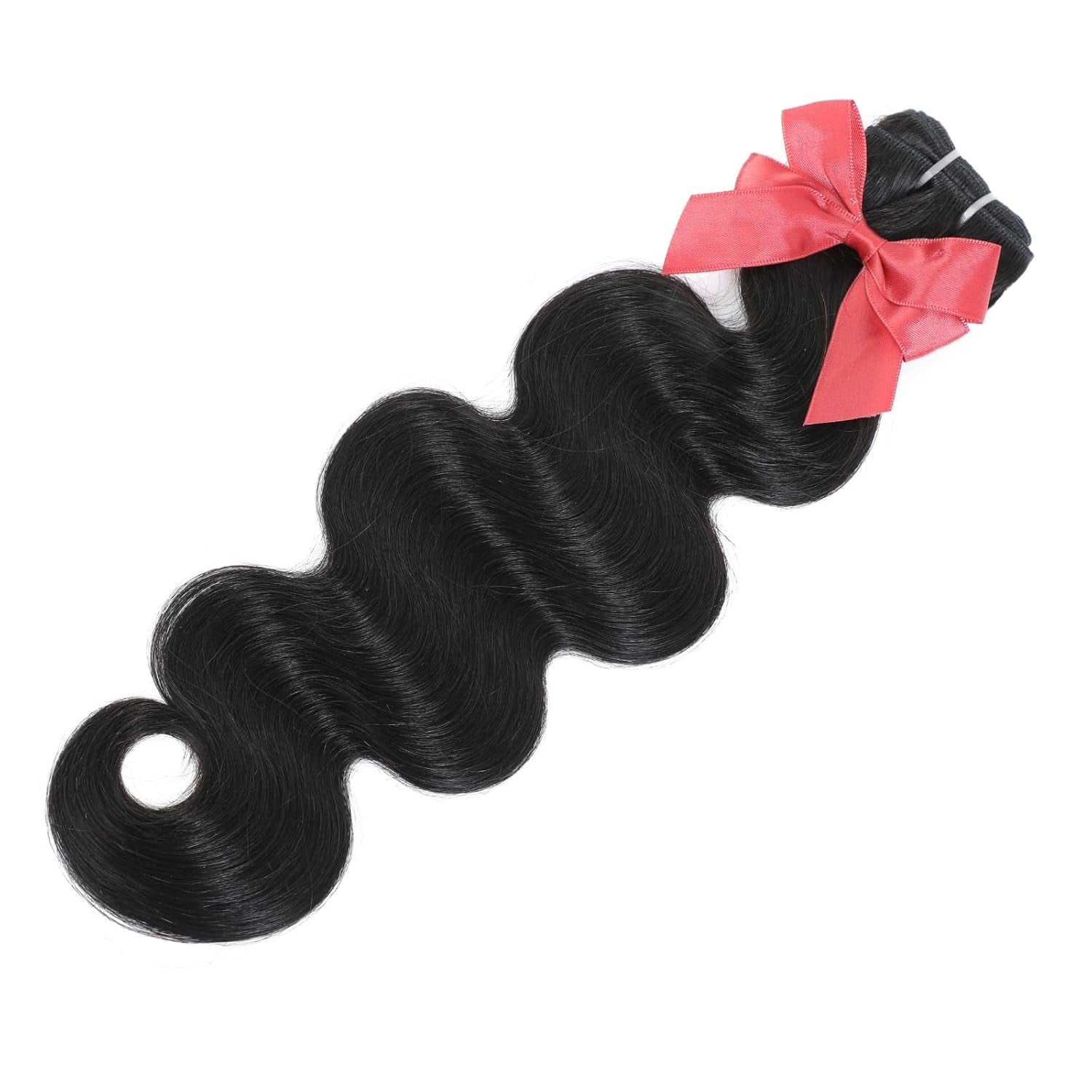 Raw Bundles Human Hair Body Wavy Human Hair Bundles 14 Inch Thick Ends No Tangle Shedding 15A Raw Indian Hair Triple Lifespan 3X