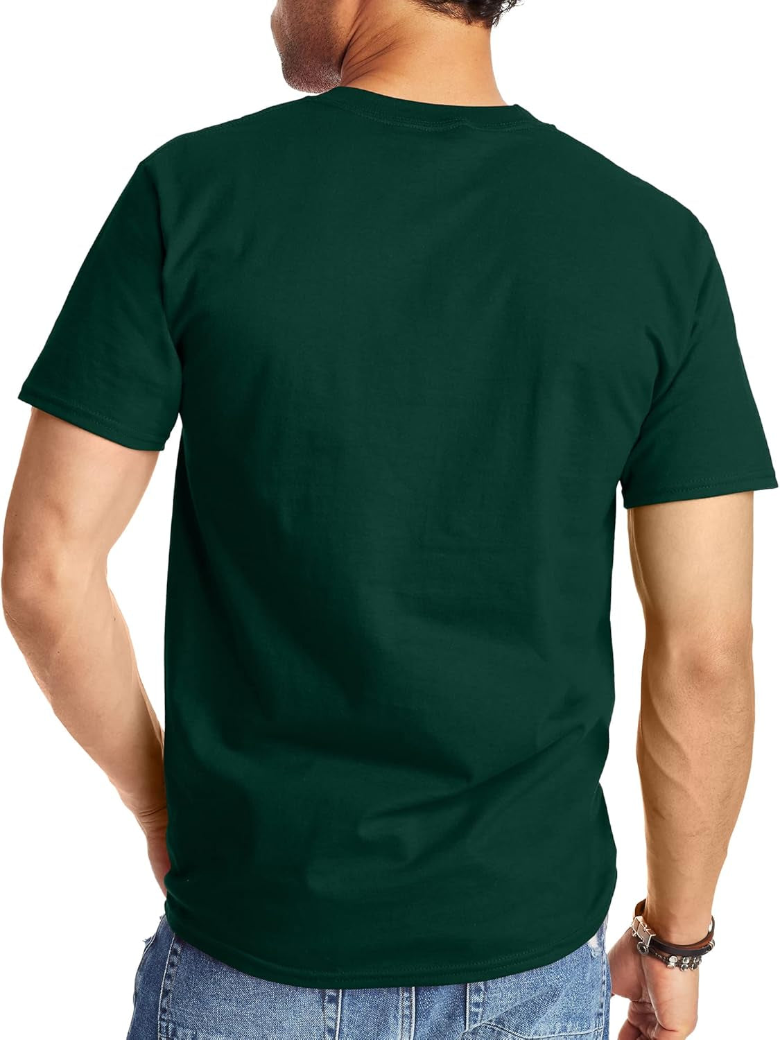 Men'S Beefy-T T-Shirt, Heavyweight Cotton Tee, 1 or 2 Pack, Big & Tall