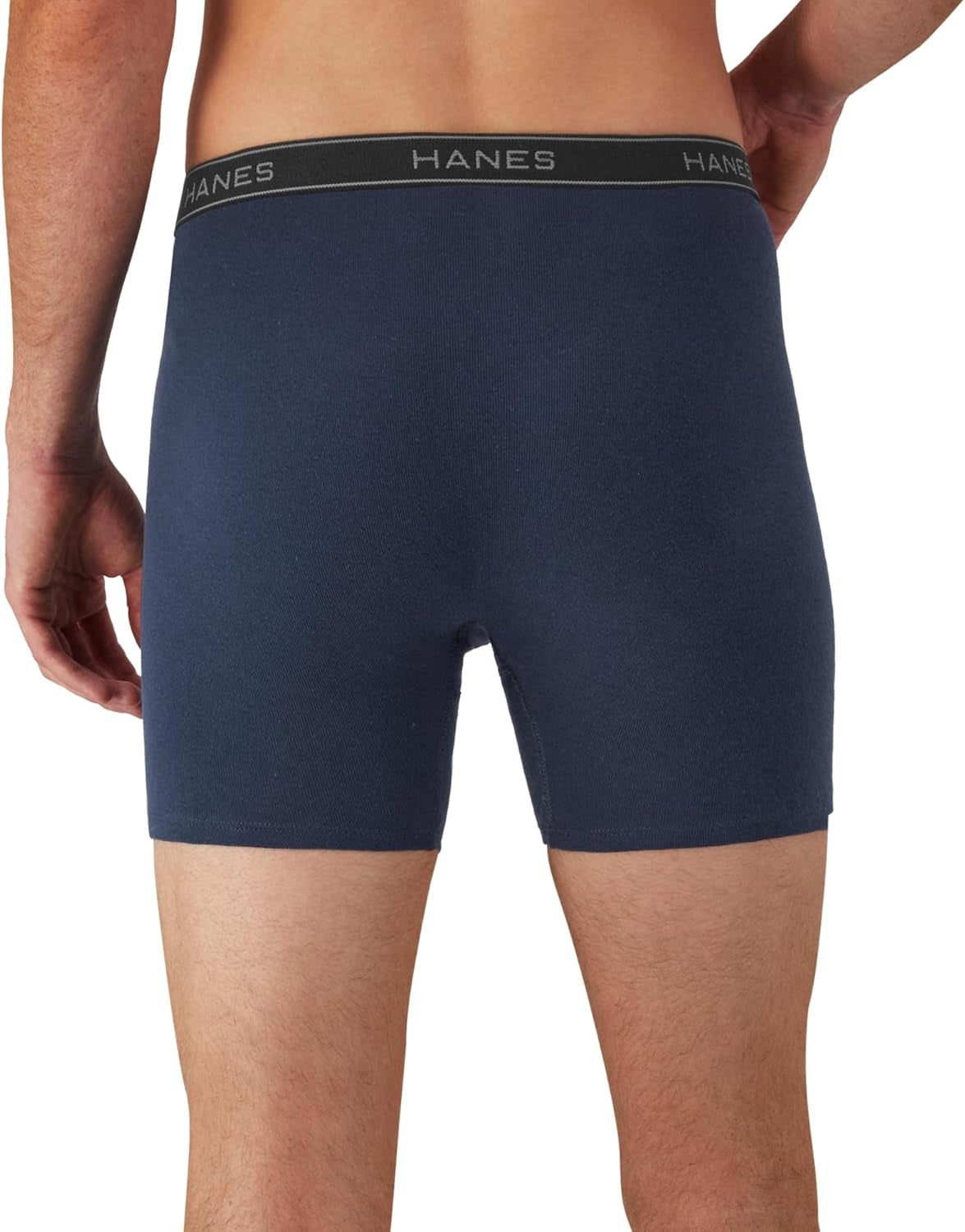 Men'S Boxer Briefs, Cool Dri Moisture-Wicking Underwear, Cotton No-Ride-Up for Men, Multi-Packs