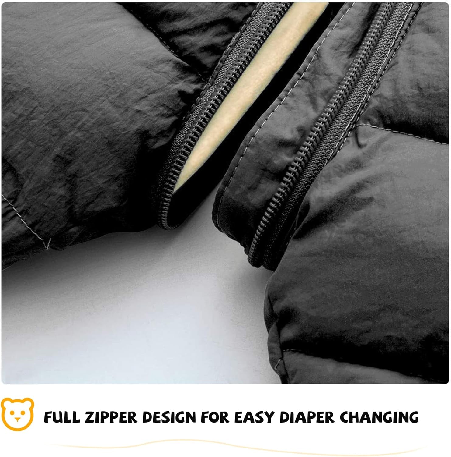 Baby Clothes Cute Infant Toddler Snowsuit Warm Newborn Boy Girl Winter Coats Hooded Zip Jumpsuit