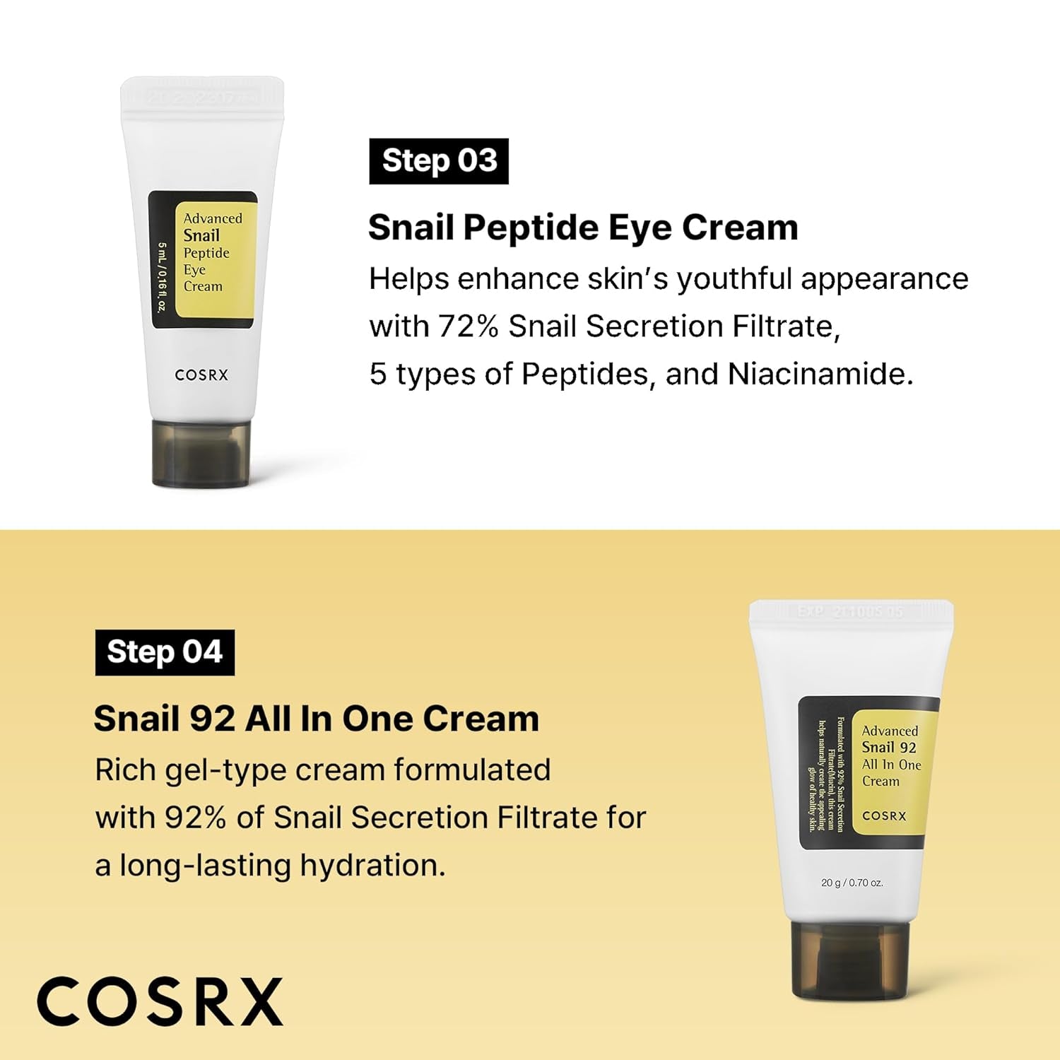 All about Snail Mucin Korean Skin Care Set, Mini Travel Essentials, Travel Size Gift Set with Snail Mucin Face Wash, Serum, Moisturizer & Eye Cream, Rejuvenating Kit